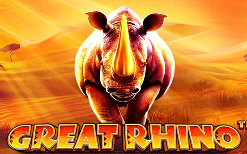 Combattez des géants cornus dans Great Rhino au Win Unique Casino.
