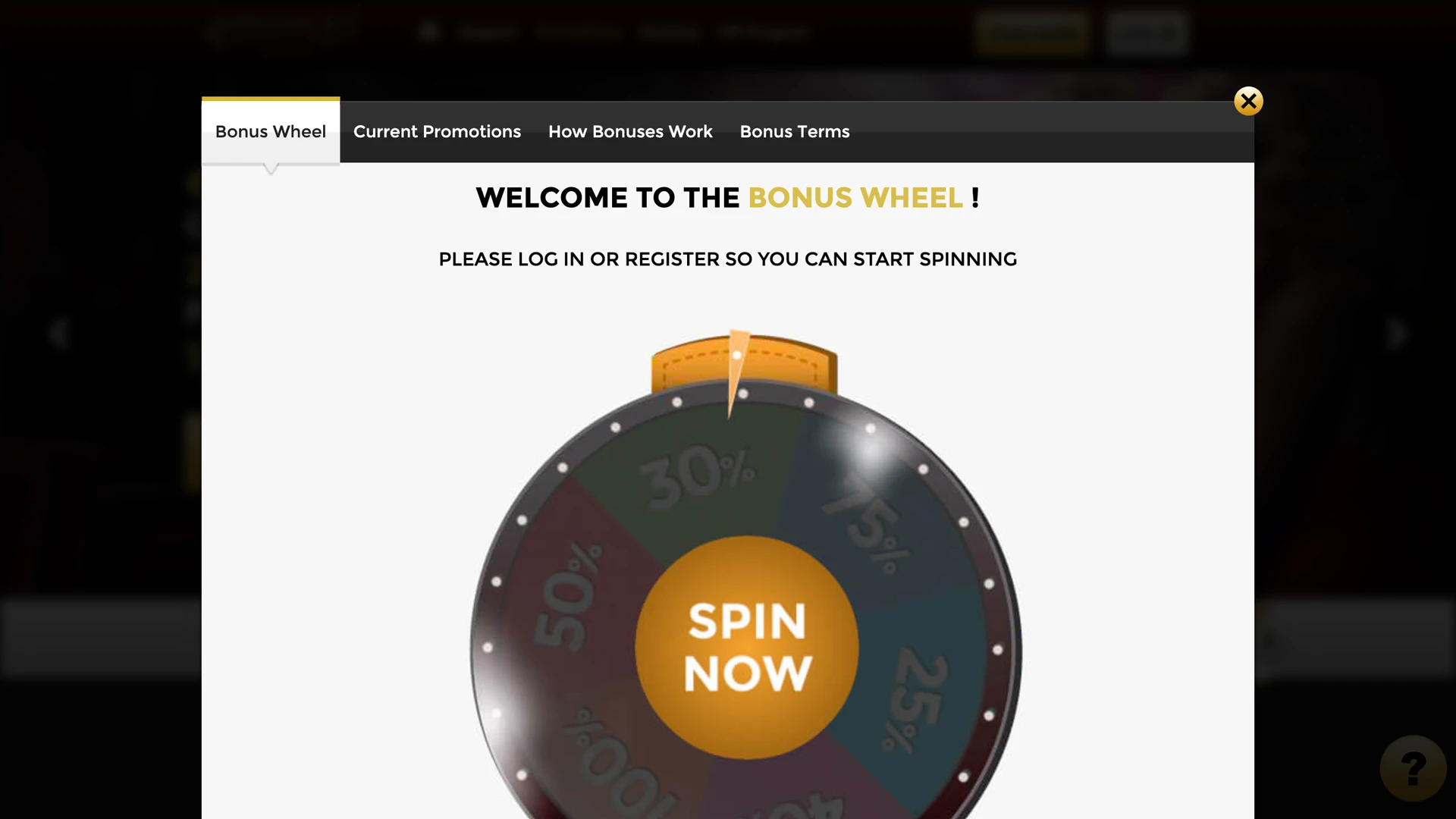 Find out what bonuses await you at Win Unique Casino.